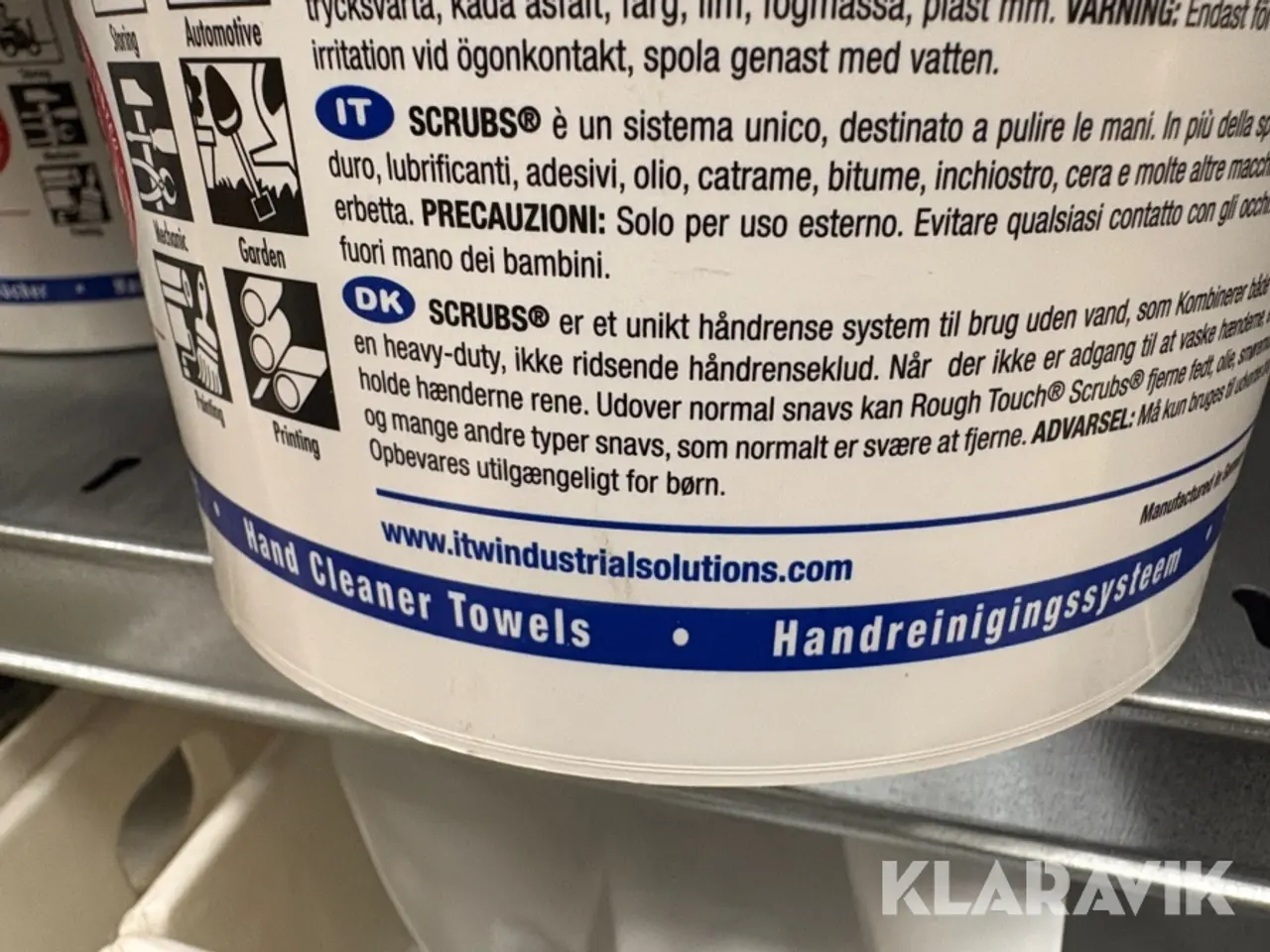 Billede 3 - Vaskeklude Scrubs - 14 bøtter á 72 styks