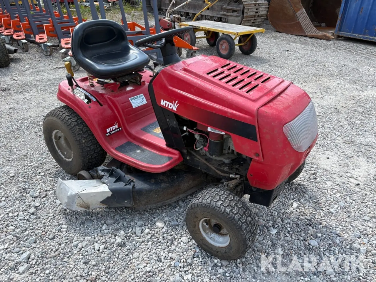 Billede 2 - Græsslåmaskine MTD RS 125/96 B