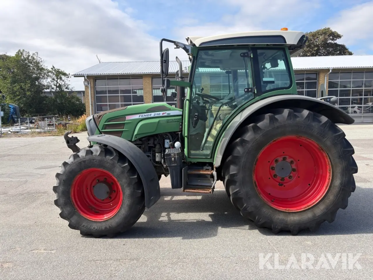 Billede 2 - Traktor Fendt 210 Vario TMS 4WD