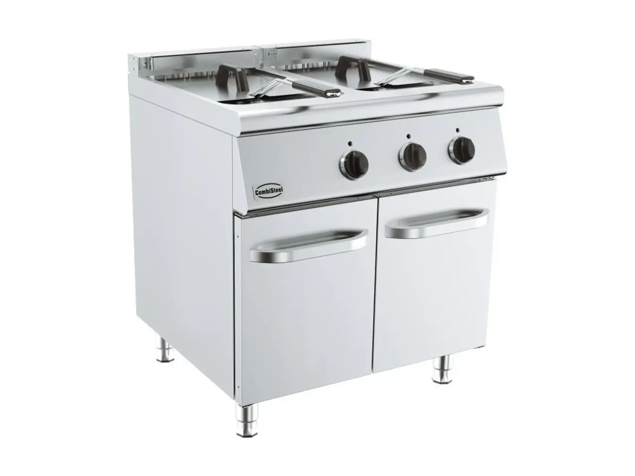 Billede 1 -  Frituregryde 2x 10 L – underskab – 400V
