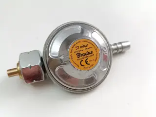 NY! 37mbar x 1.5kg/t Gasregulator + Pakning