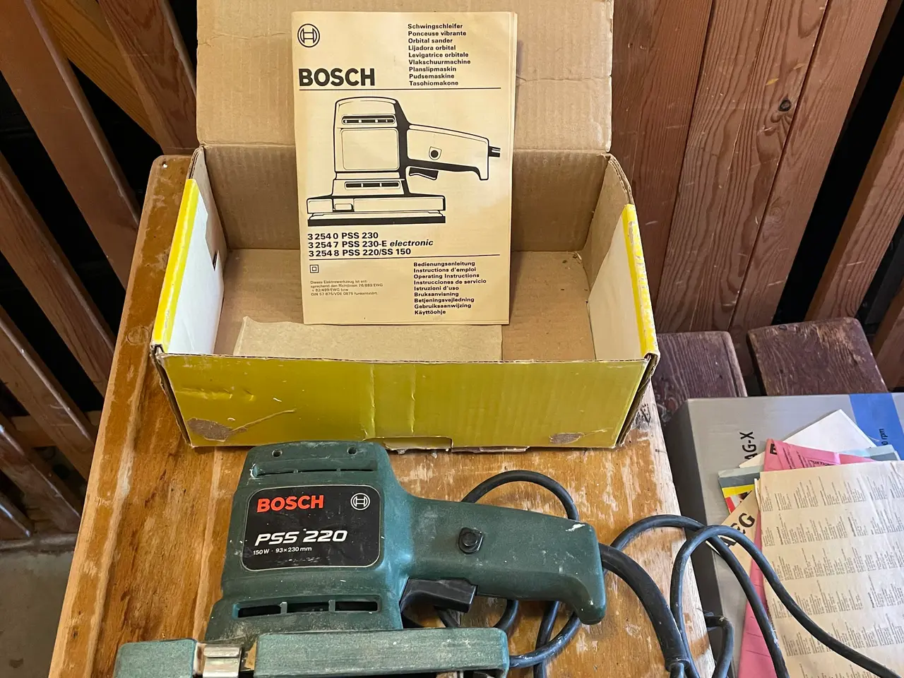 Billede 1 - Bosch rystepudser PSS 220