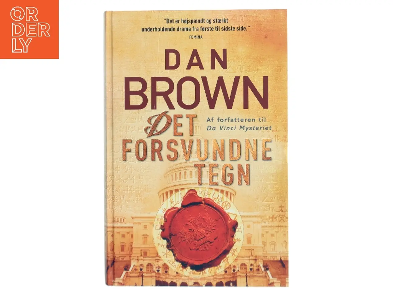 Billede 1 - Det forsvundne tegn af Dan Brown (Bog)