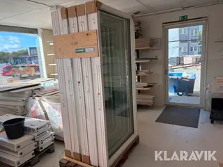 Vinduer og dør Outline Træ/alu 4 styk vindue 1 styk dør