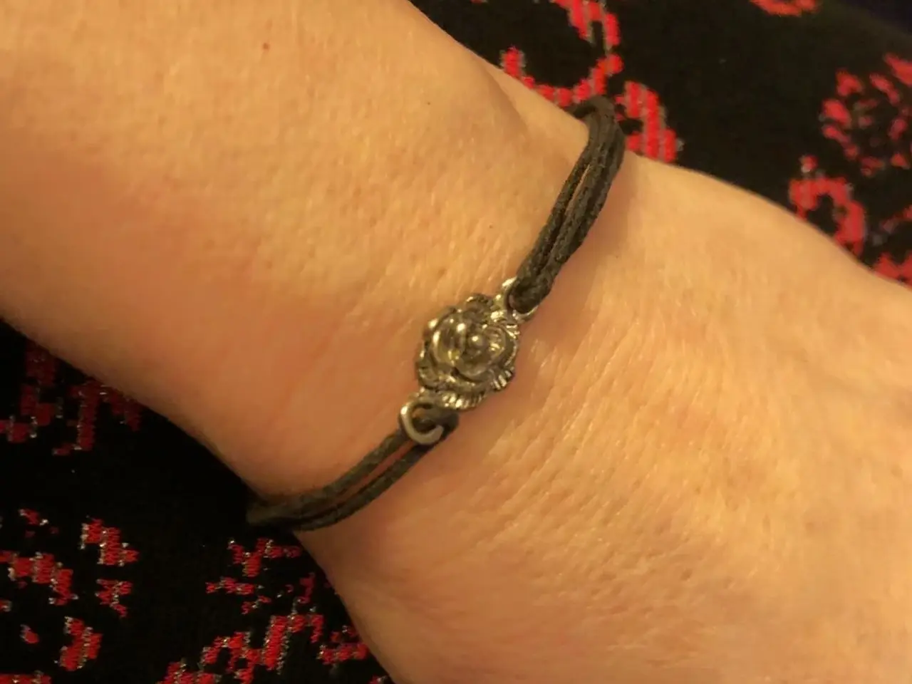 Billede 1 - Armbånd med rose