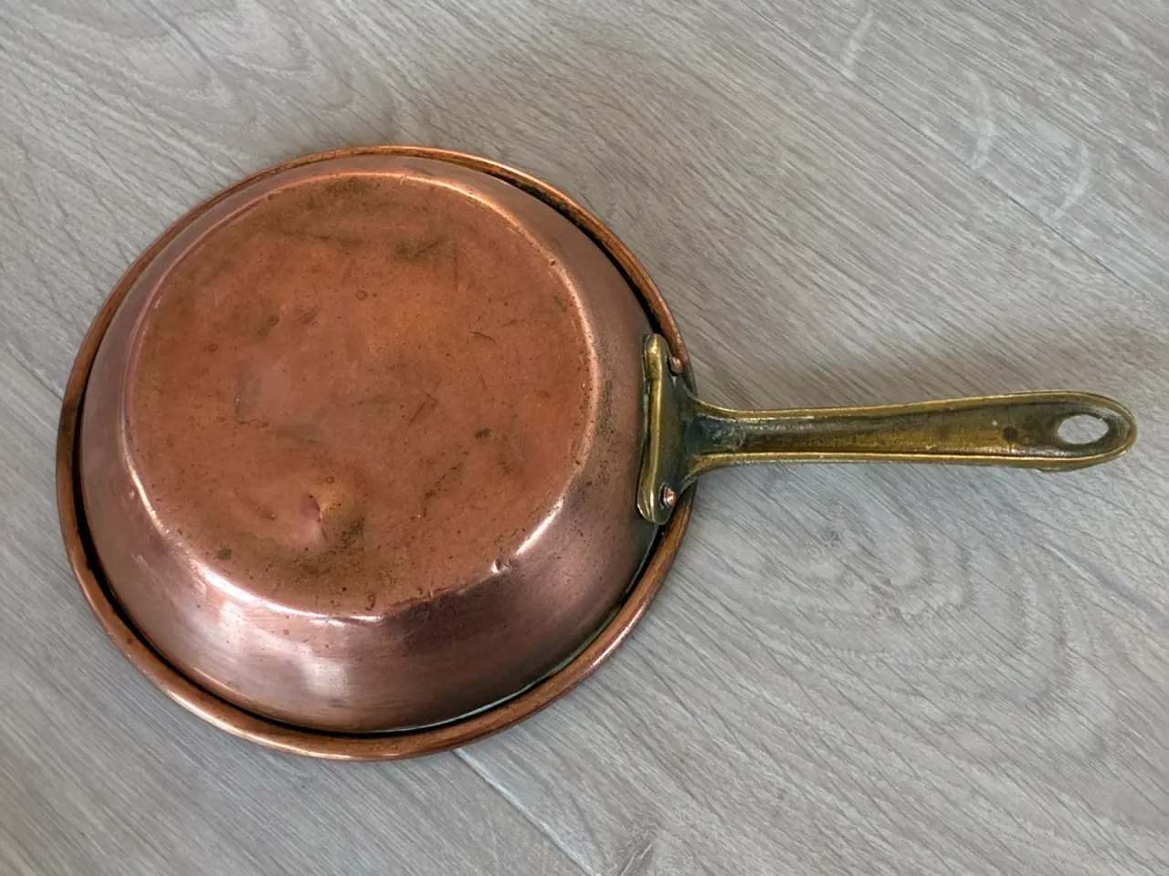 Billede 10 - Små vintage kobber kasseroller / sautépander