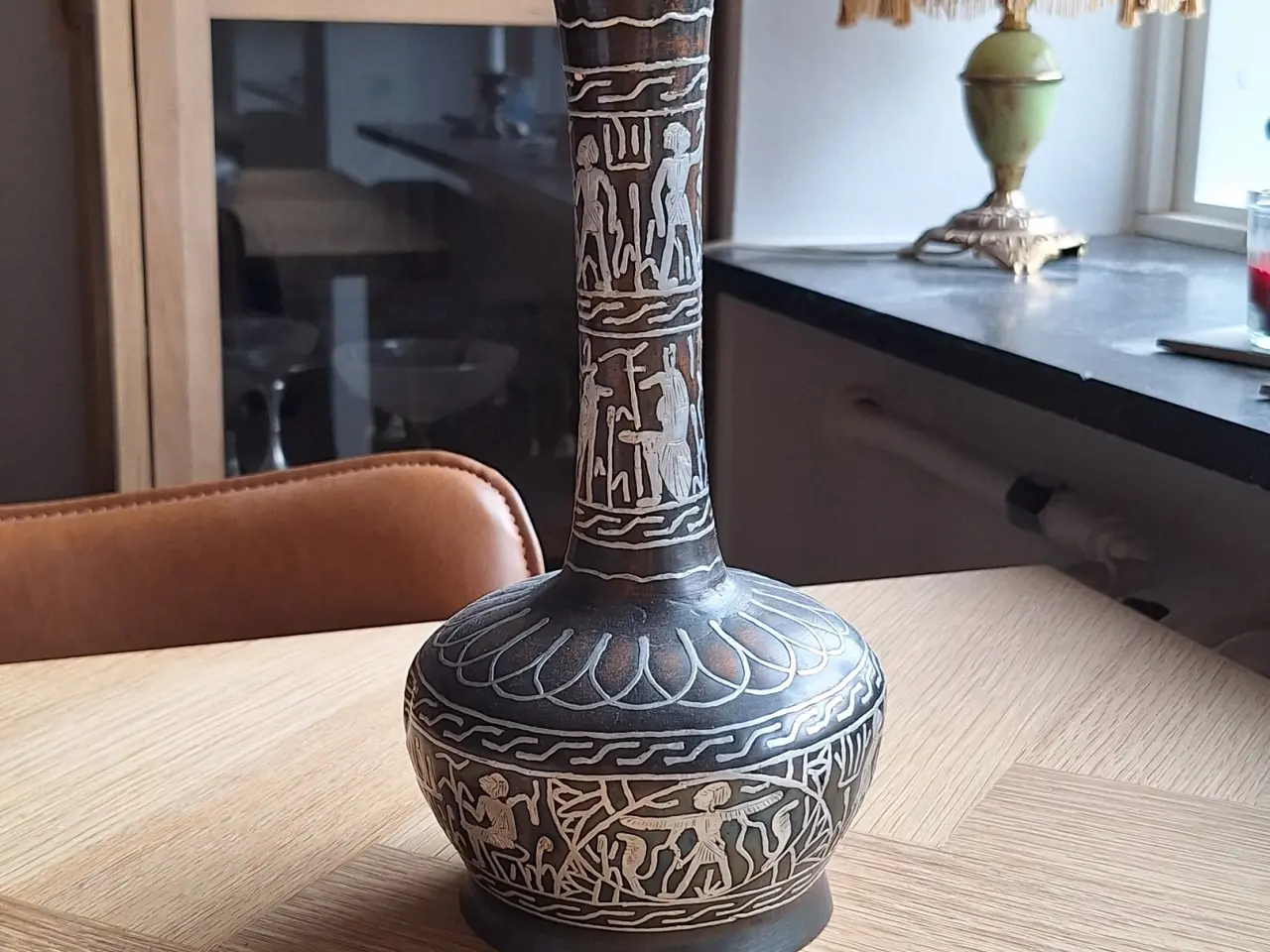 Billede 1 - Egyptisk vase 