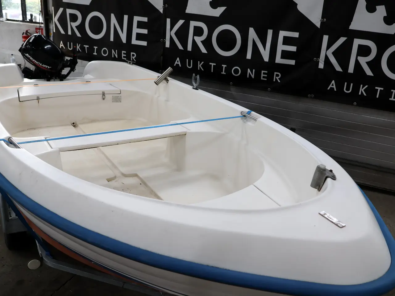 Billede 8 - Örnvik 410 jolle m/9,9hk Mercury og bådtrailer