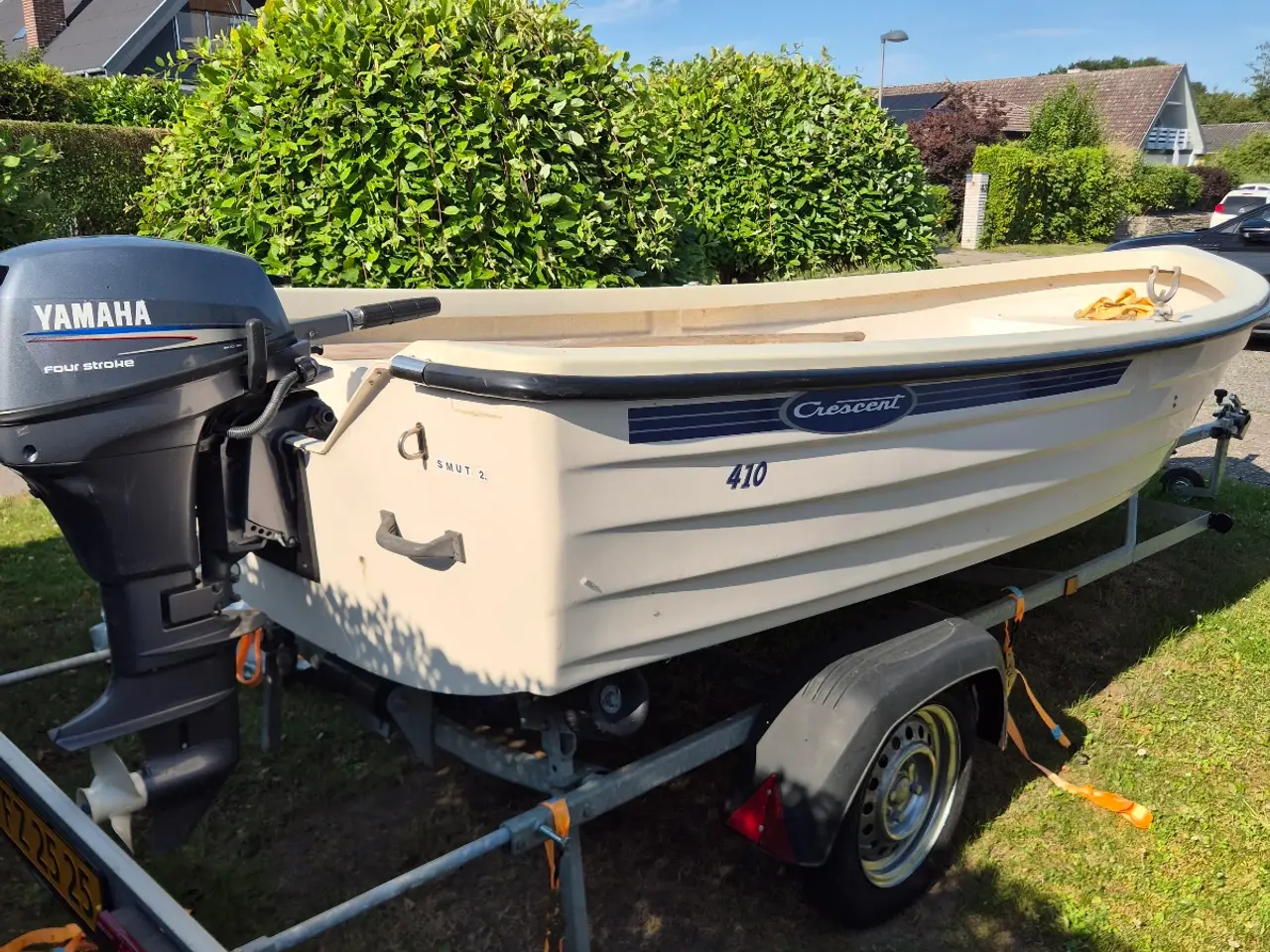 Billede 4 - Crescent 410 med 10hk yamaha/trailer 