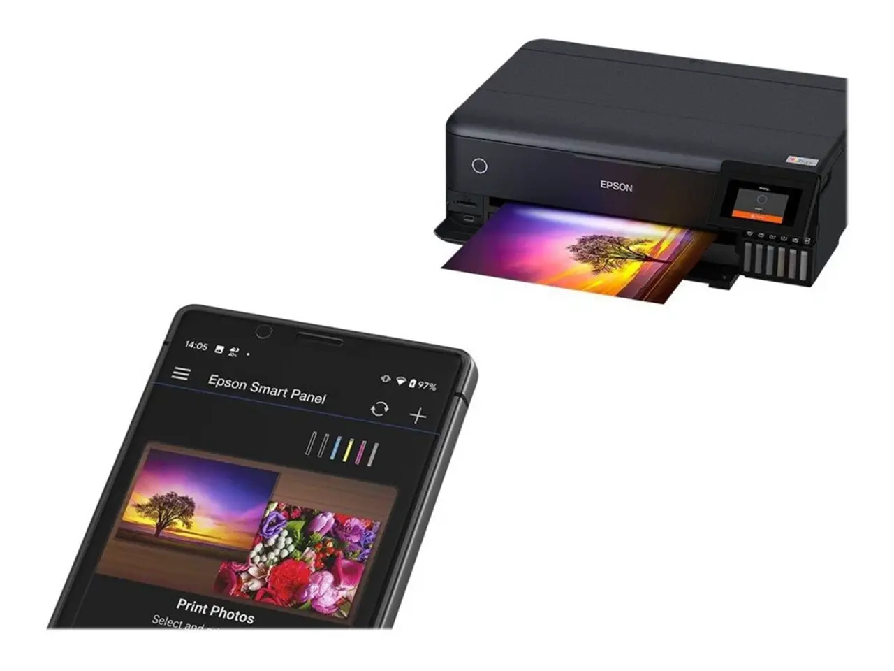 Billede 4 - Epson EcoTank ET-8550 A3 All in One Multifunktion 