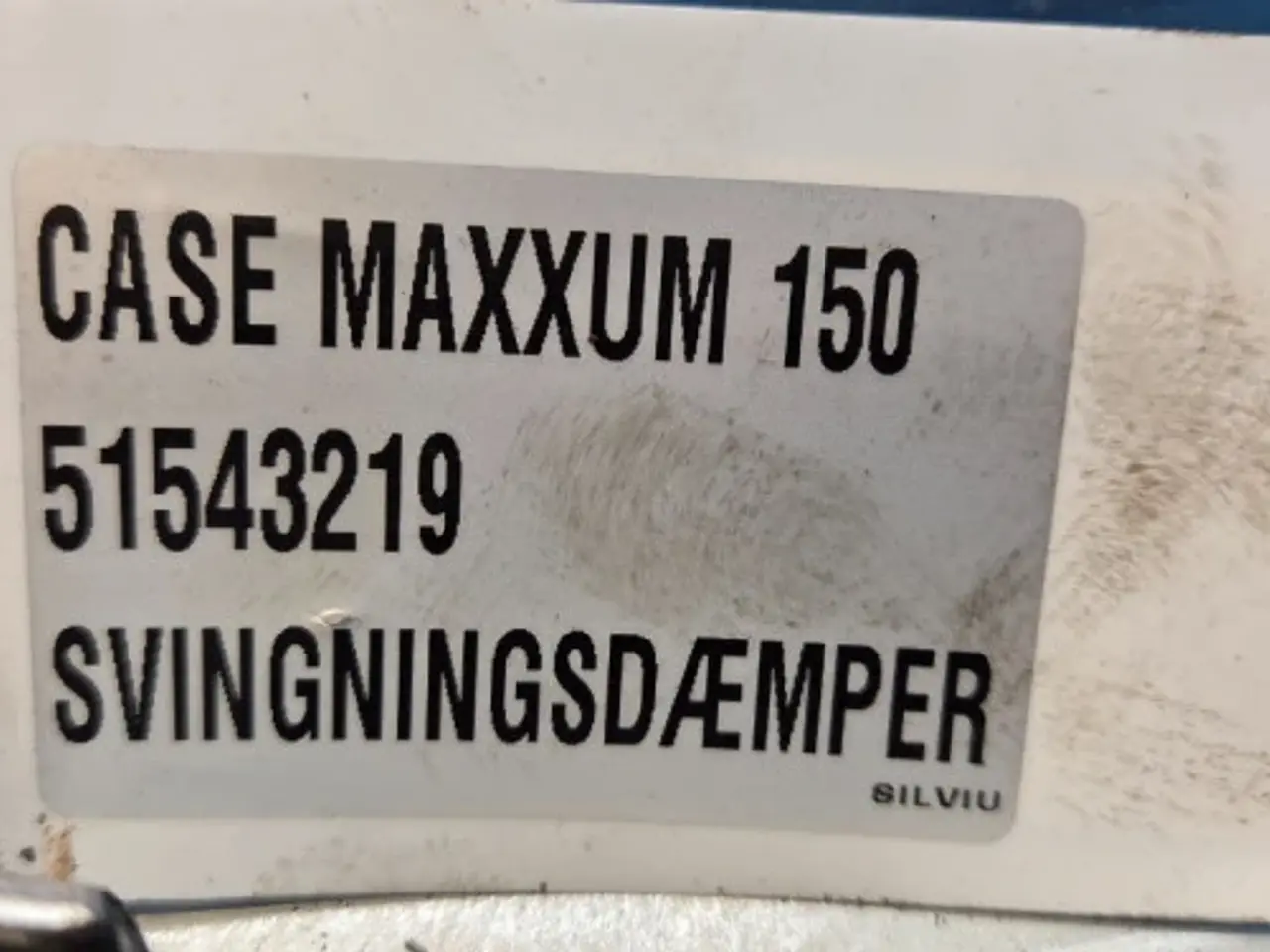 Billede 14 - Case Maxxum 150 Svingningsdæmper 51543219
