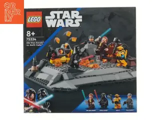 LEGO Star Wars Obi-Wan Kenobi vs. Darth Vader sæt fra Lego (str. 28x26 cm)
