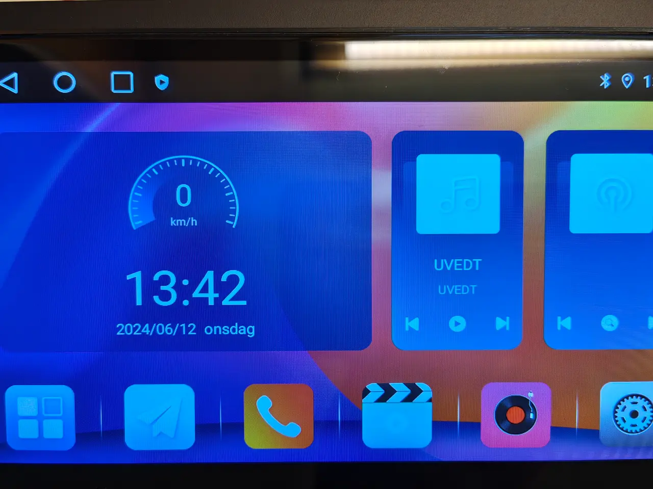 Billede 3 - 7" Android 13 Double Din Wireless CarPlay Radio