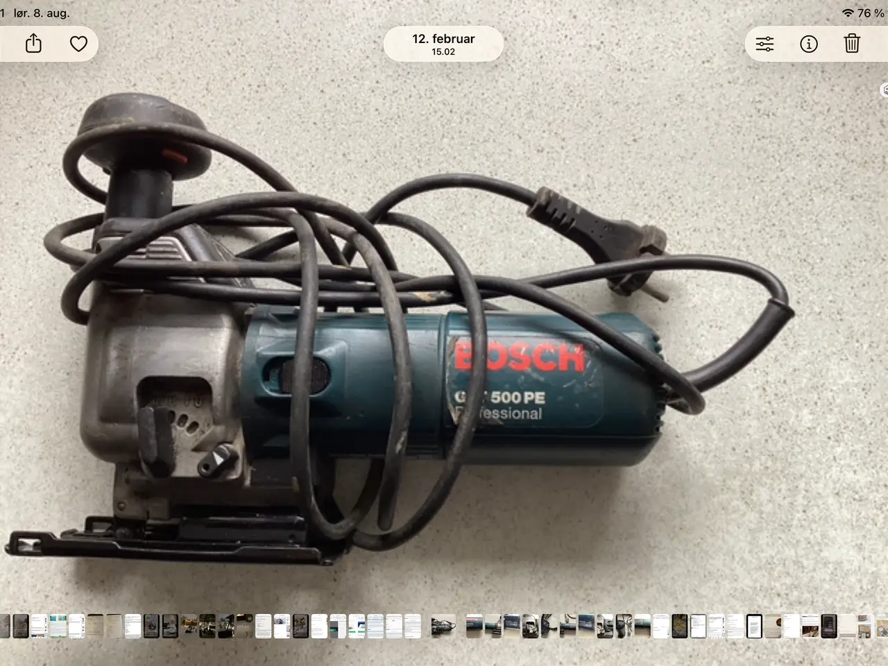 Billede 1 - Bosch GST 500 PE stiksav 500W