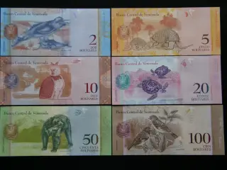 Venezuela 6 Stk. Unc.