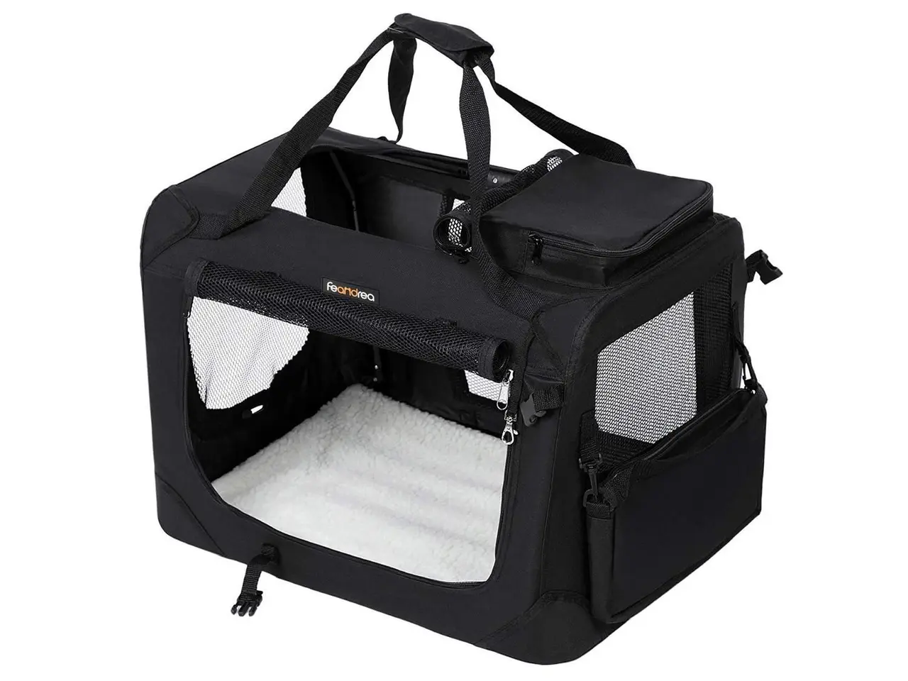 Billede 1 - Foldbar transporttaske til hund M PDC60H - sort