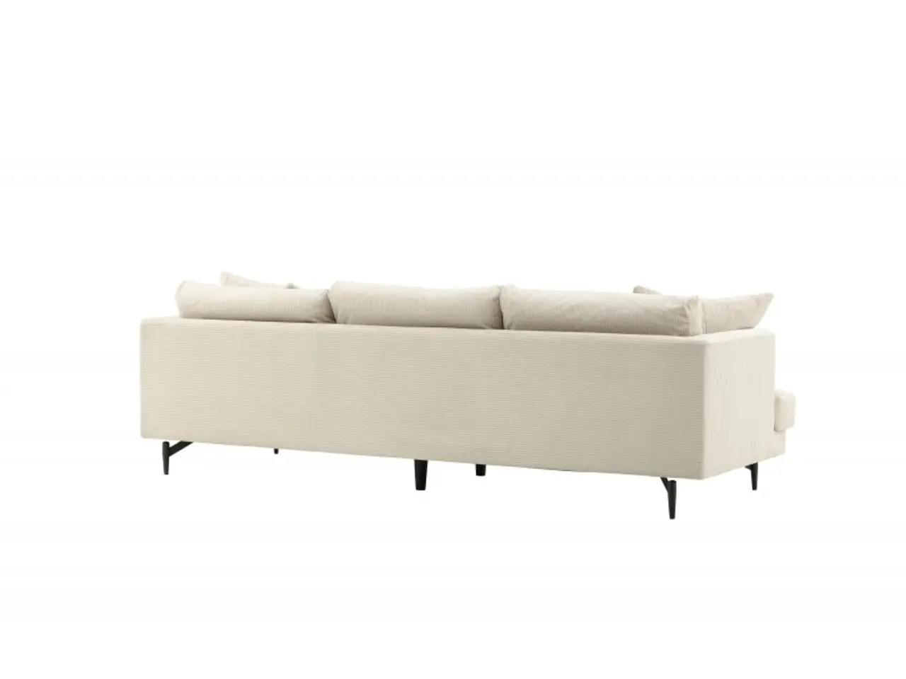 Billede 11 - Sofia 3 personers Sofa  - Beige Fløjl