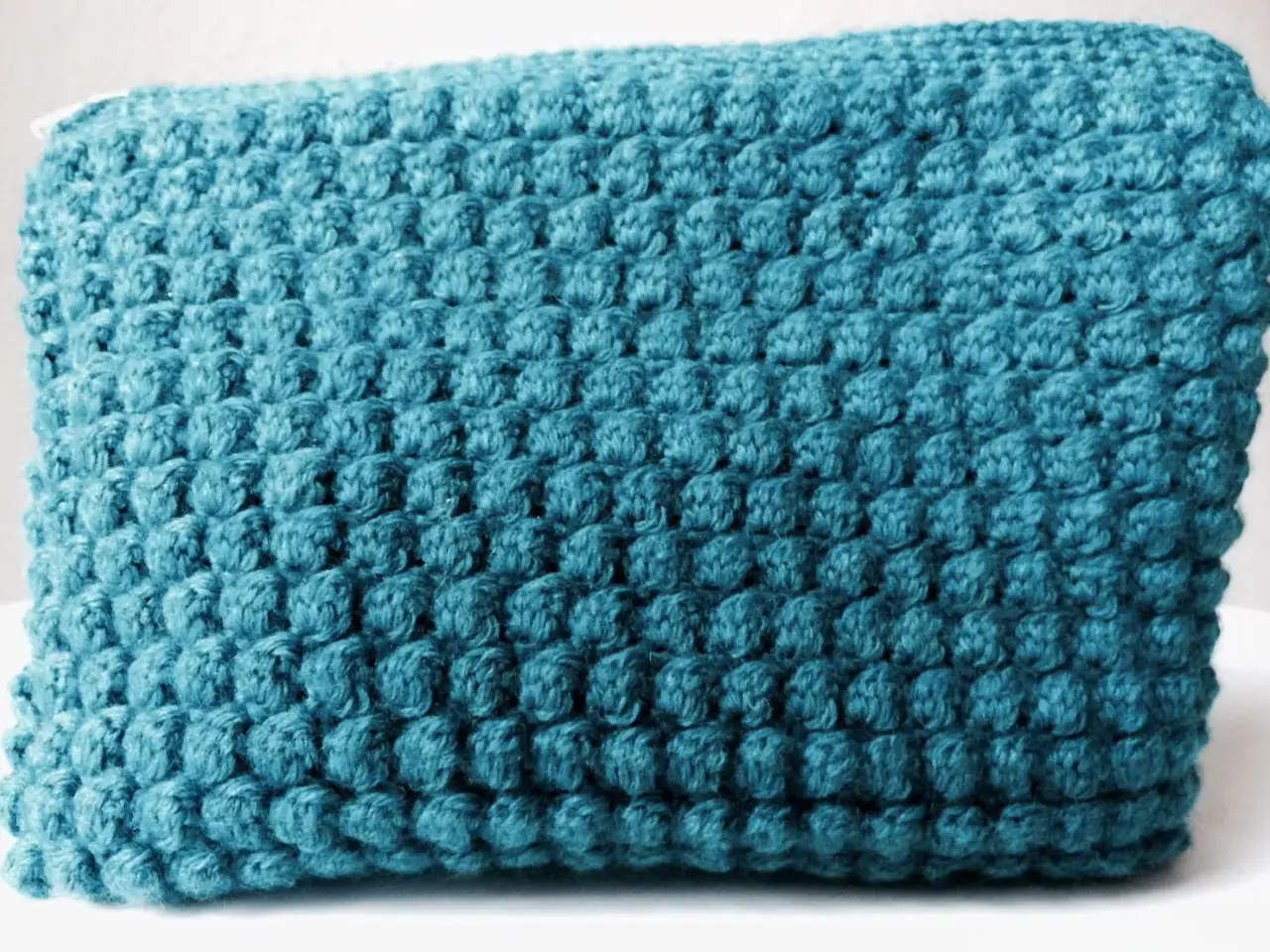 Billede 1 - Hæklet bobble-Clutch