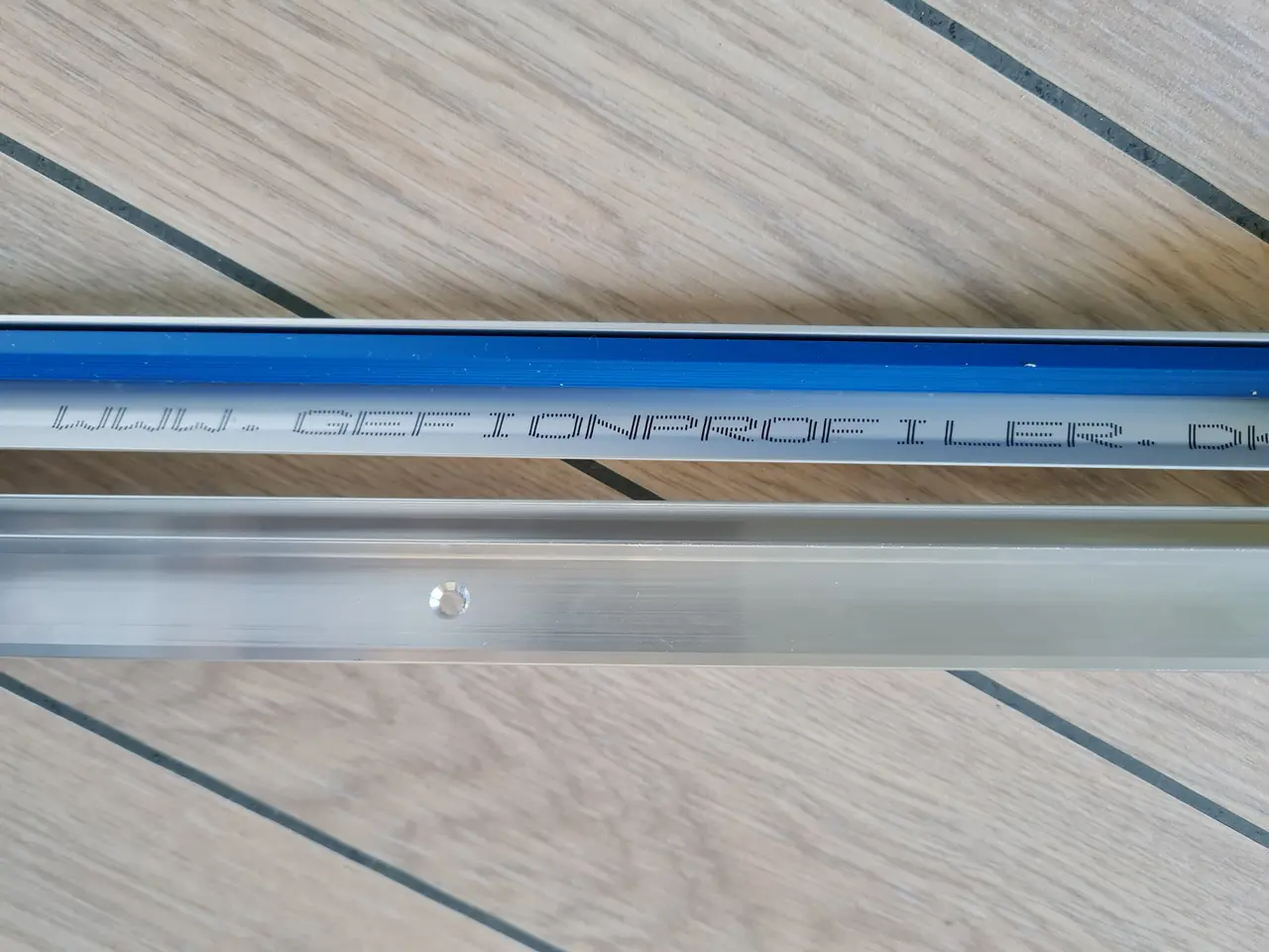 Billede 4 - GEFION aluprofiler. Gulv afslutningsprofiler 22 mm