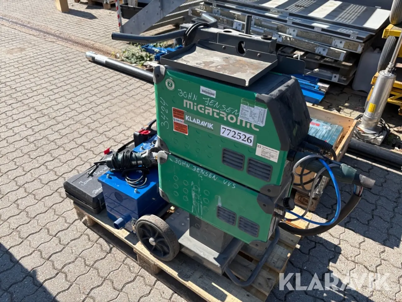 Billede 2 - Svejsemaskine Migatronic PI 250 DC med 6 tilbehør