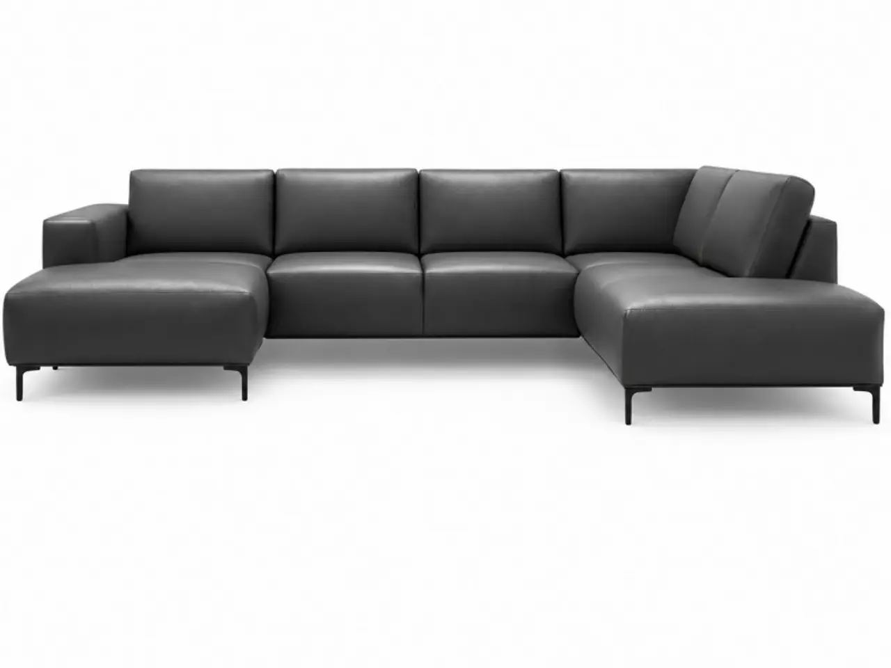 Billede 7 - Hjort Knudsen Copenhagen Læder U-sofa - Venstrevendt