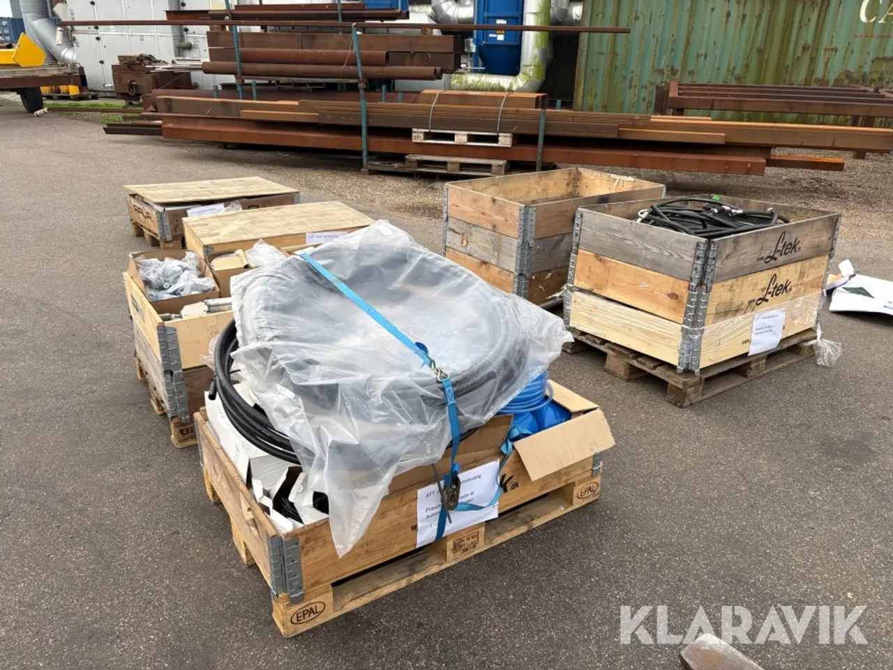 Billede 1 - Diverse pneumatik udstyr 6 paller Festo