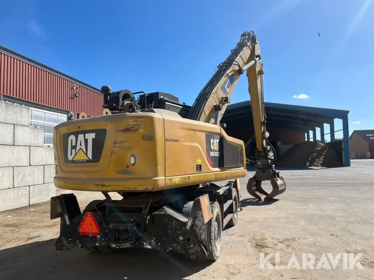 Billede 5 - Sortermaskine Caterpillar MH3022 med hævebart førerhus