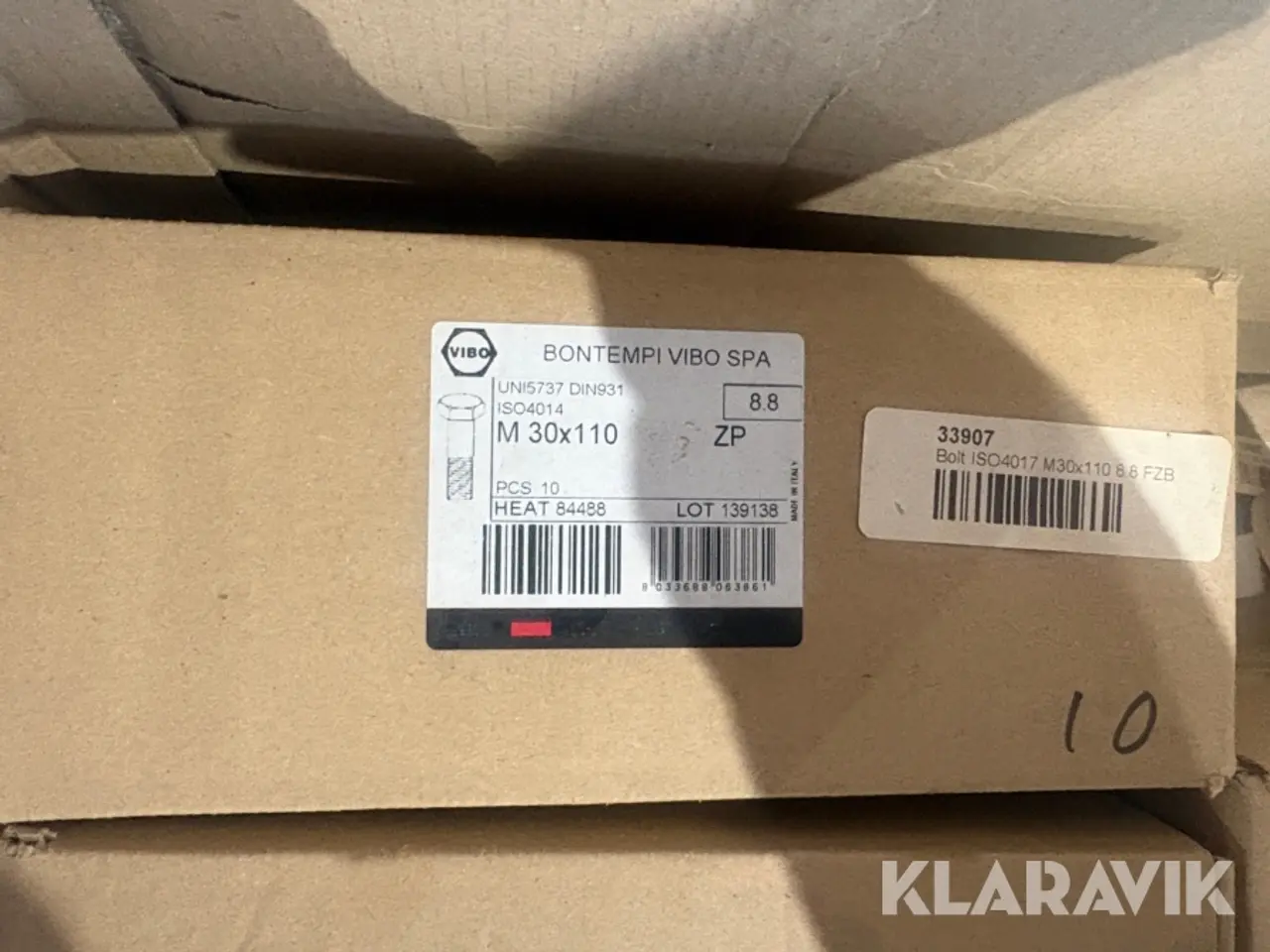 Billede 2 - Bolte Vibo M30x110 13 kasser