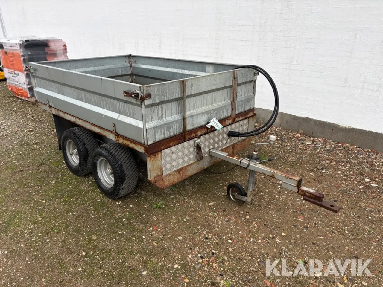 Billede 6 - Trailer med hydraulisk tip