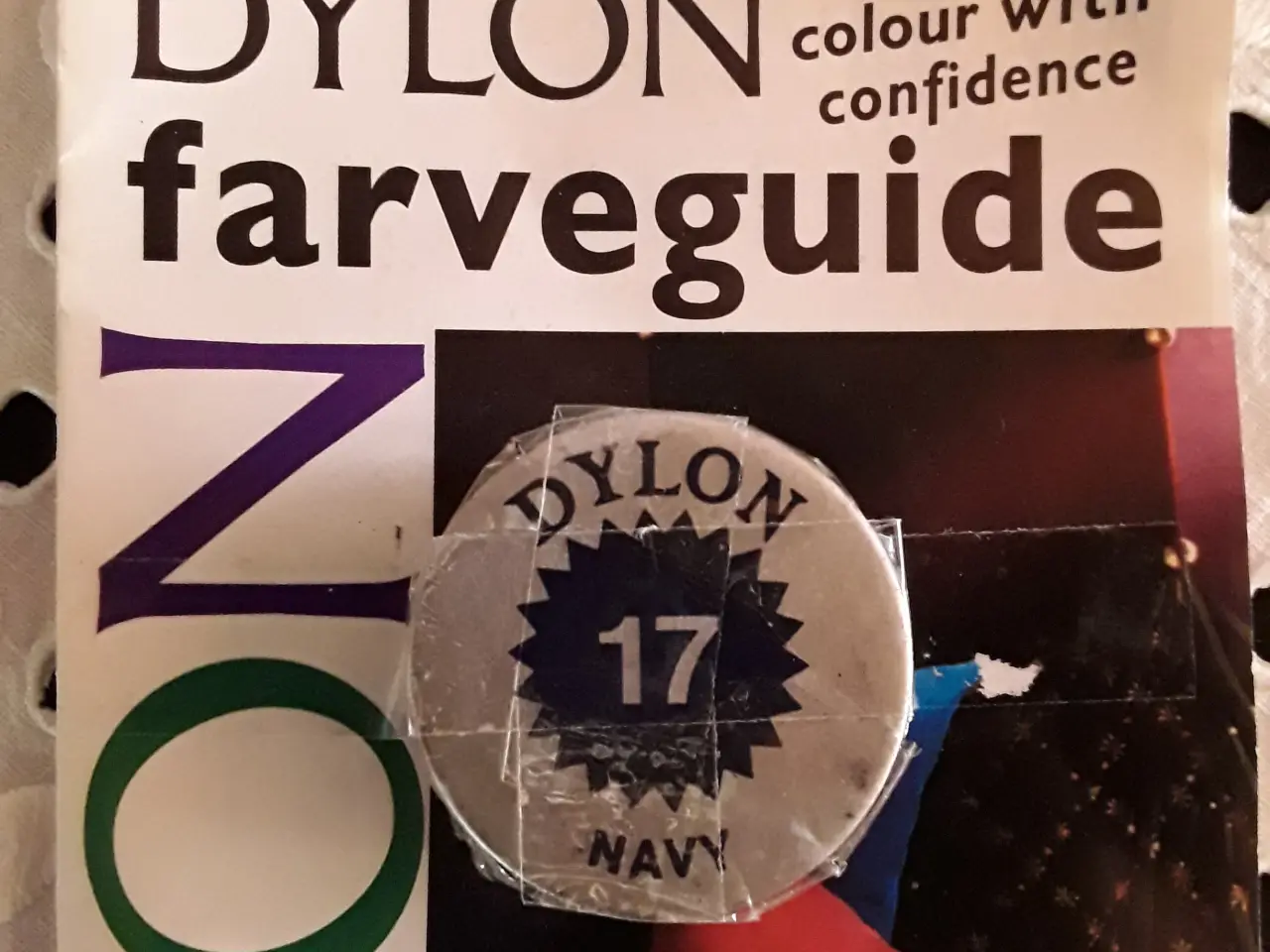 Billede 1 - Dylon farve til tøj i kapsel - farve Navy