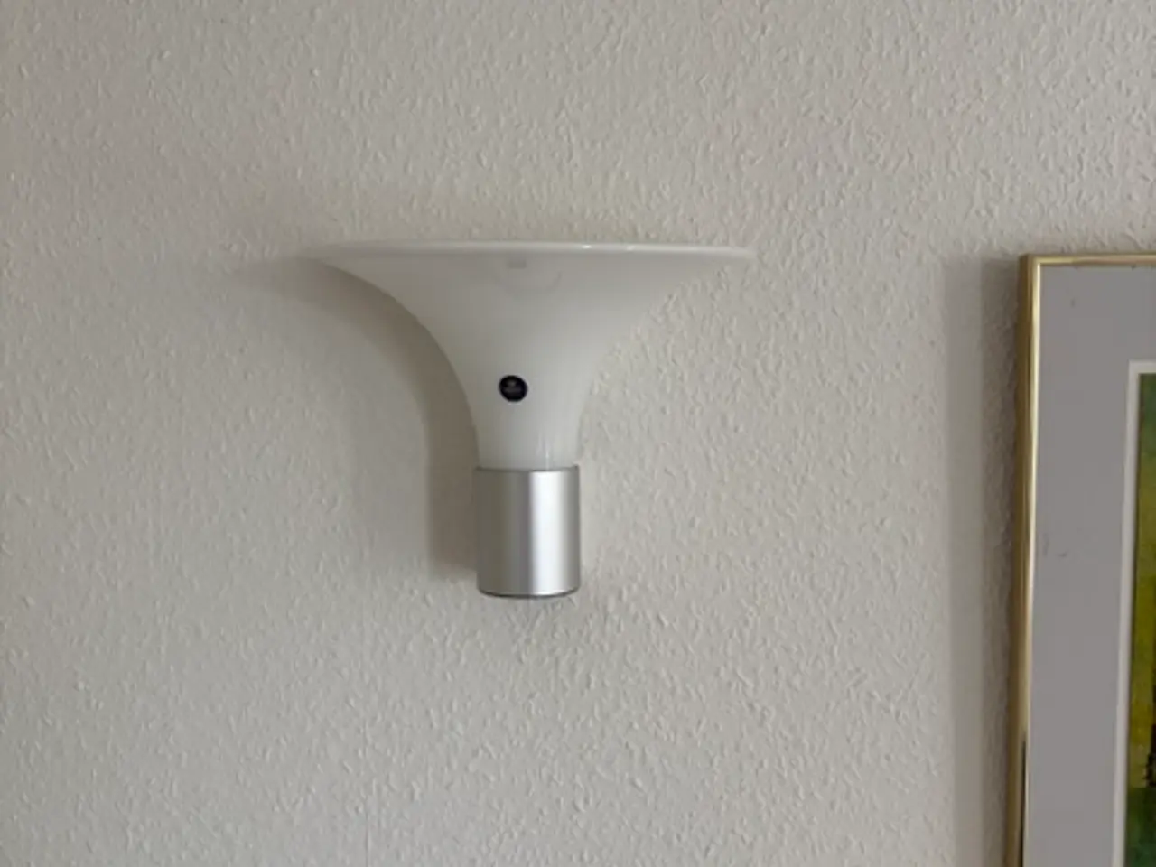 Billede 2 - Mandarin Væglampe i opal glas
