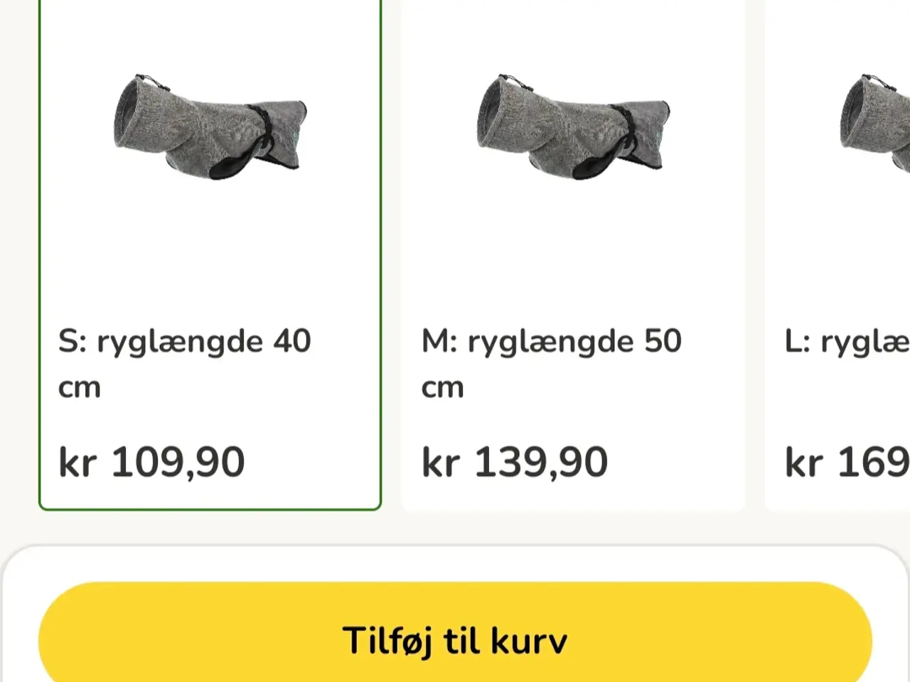 Billede 1 - Lækker badekåbe til hund sælges.