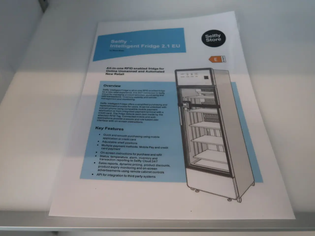 Billede 8 - Selfly Intelligent Fridge 2,1 EU / Intelligent Køleskab