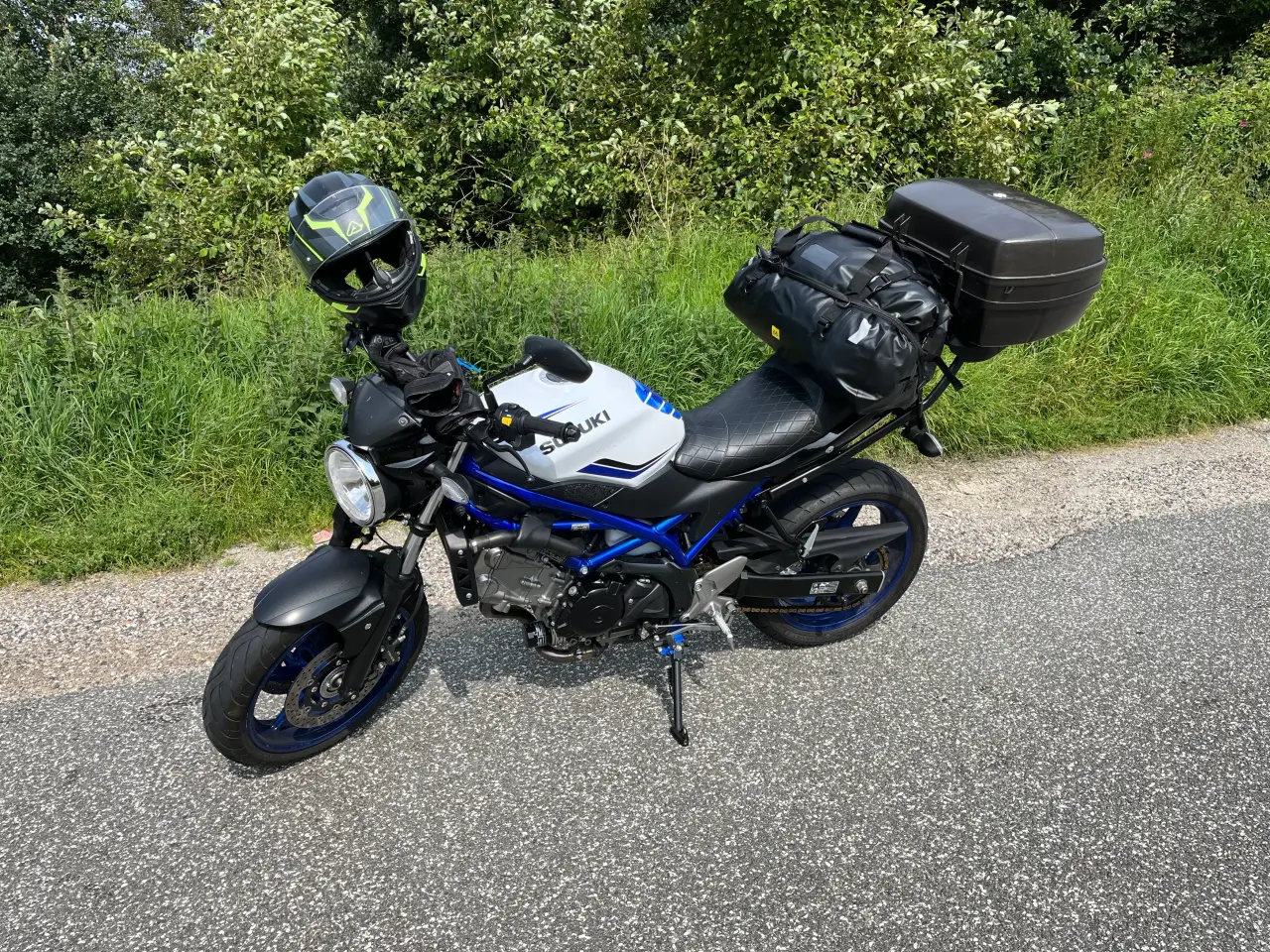 Billede 1 - Givi rack + topcase til SV650