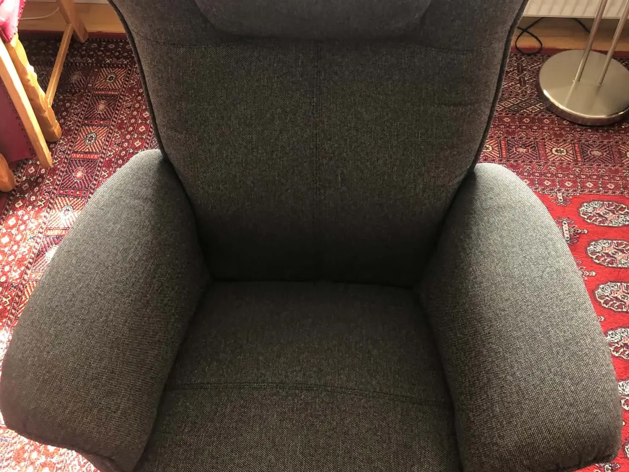 Billede 7 - 2 stk. Hjort Knudsen Boston lænestole i grå