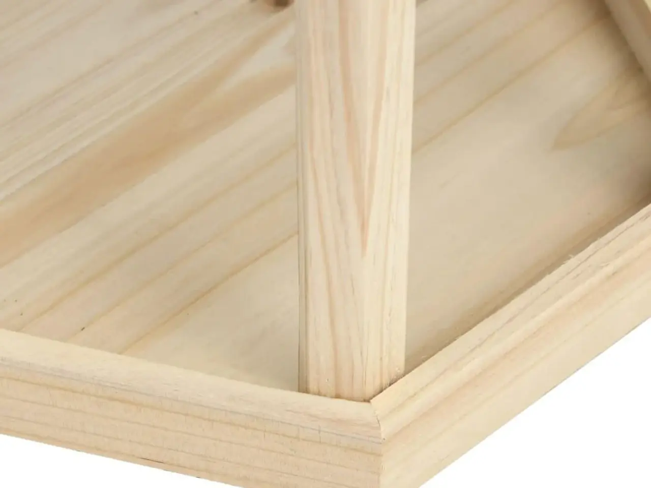 Billede 5 - Stående fuglefoderhus 33 × 110 cm i massivt fyrretræ