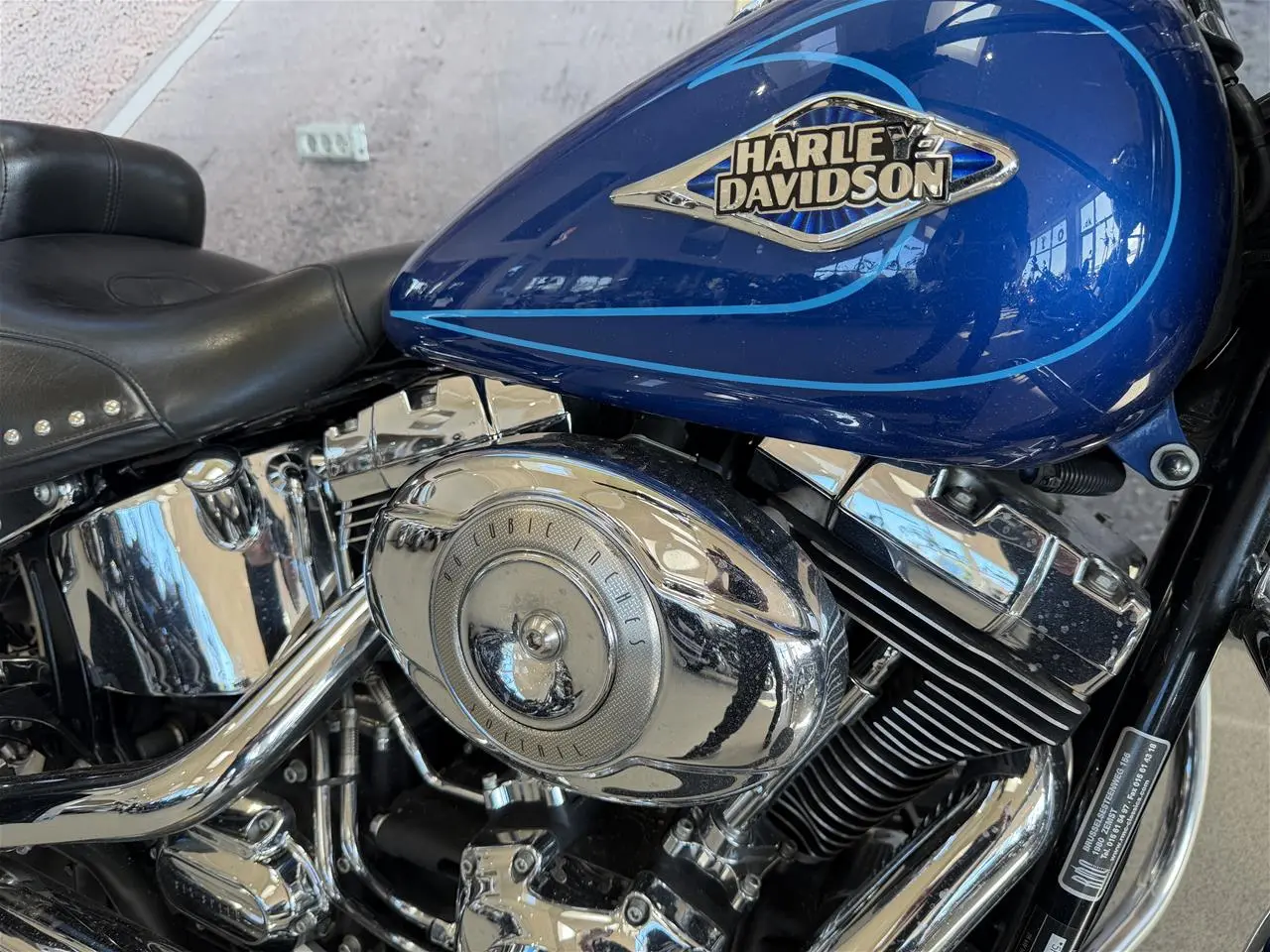 Billede 4 - Harley-Davidson FLSTC Heritage Softail Classic 96"