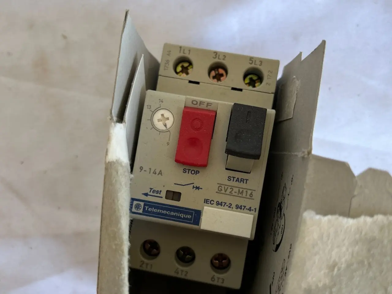 Billede 7 - Telemecanique GV2 M16 Motor automatsikring 9-14A