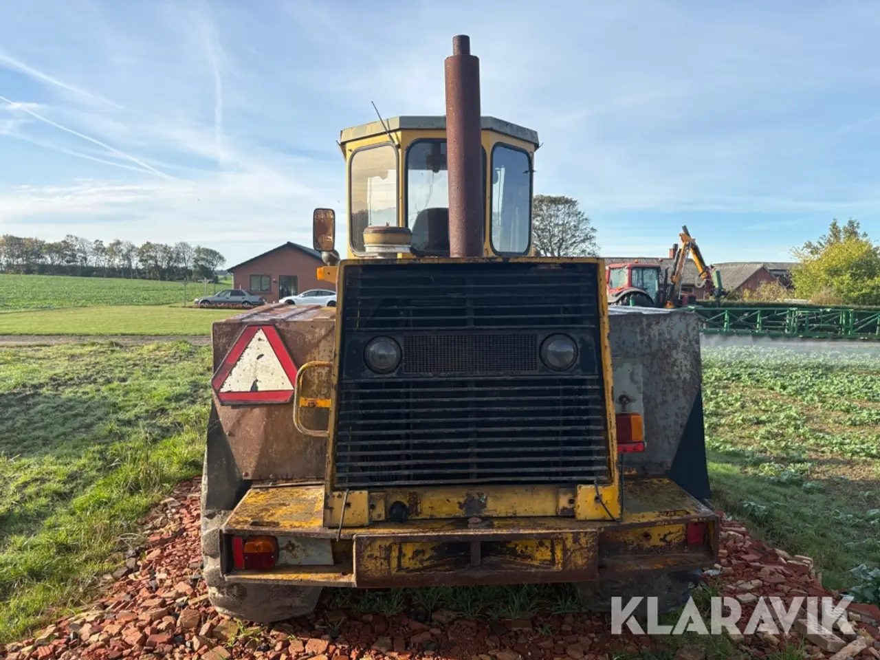 Billede 4 - Gummiged Hanomag 44D + tilbehør