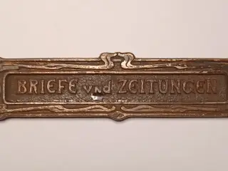 Brevsprække, bronze