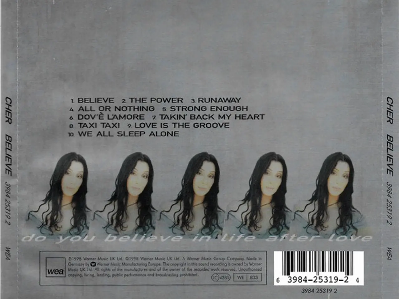 Billede 2 - Cher – Believe – CD