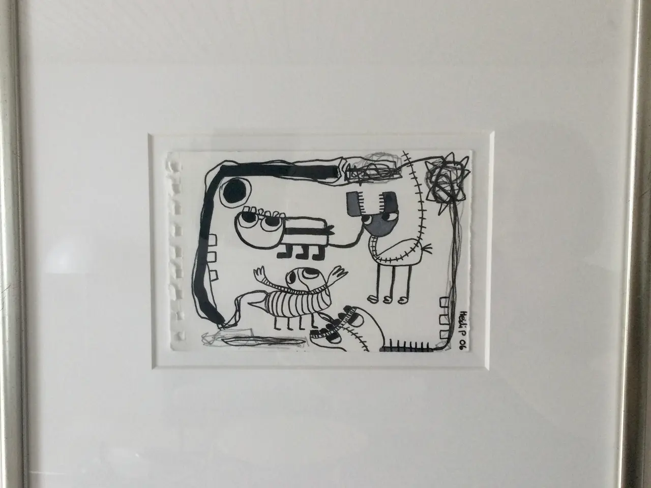 Billede 1 - Original Heidi P tegning
