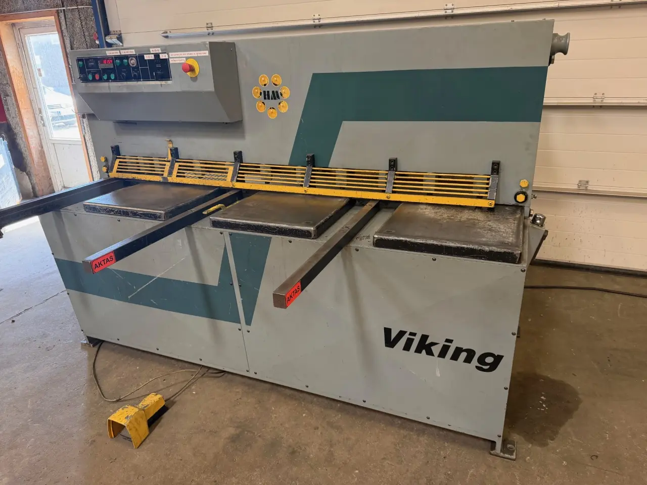 Billede 2 - Maskinsaks 2000 x 8 mm. Dansk produceret HM