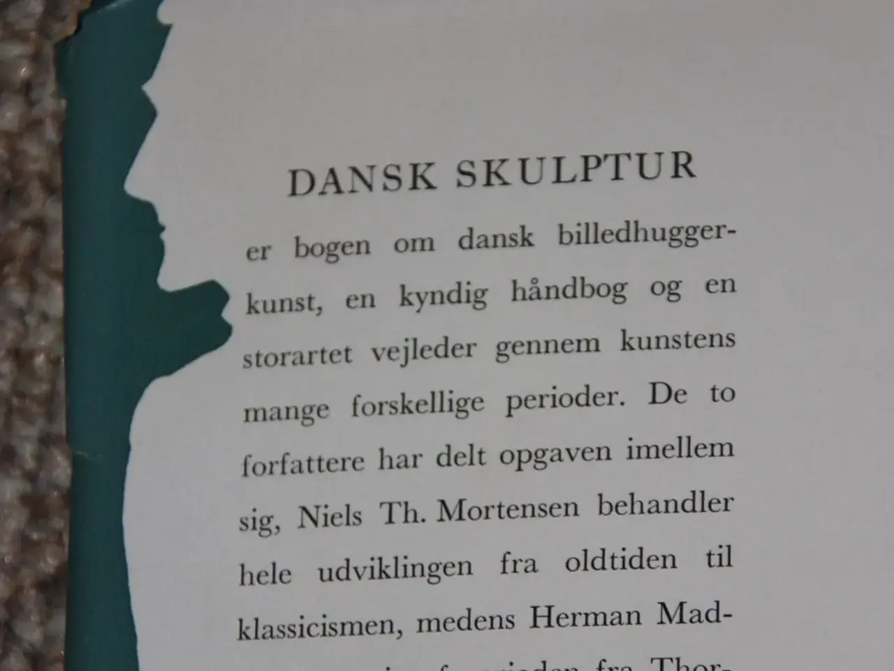 Billede 3 - Dansk Skulptur H.Madsen,N.Mortensen