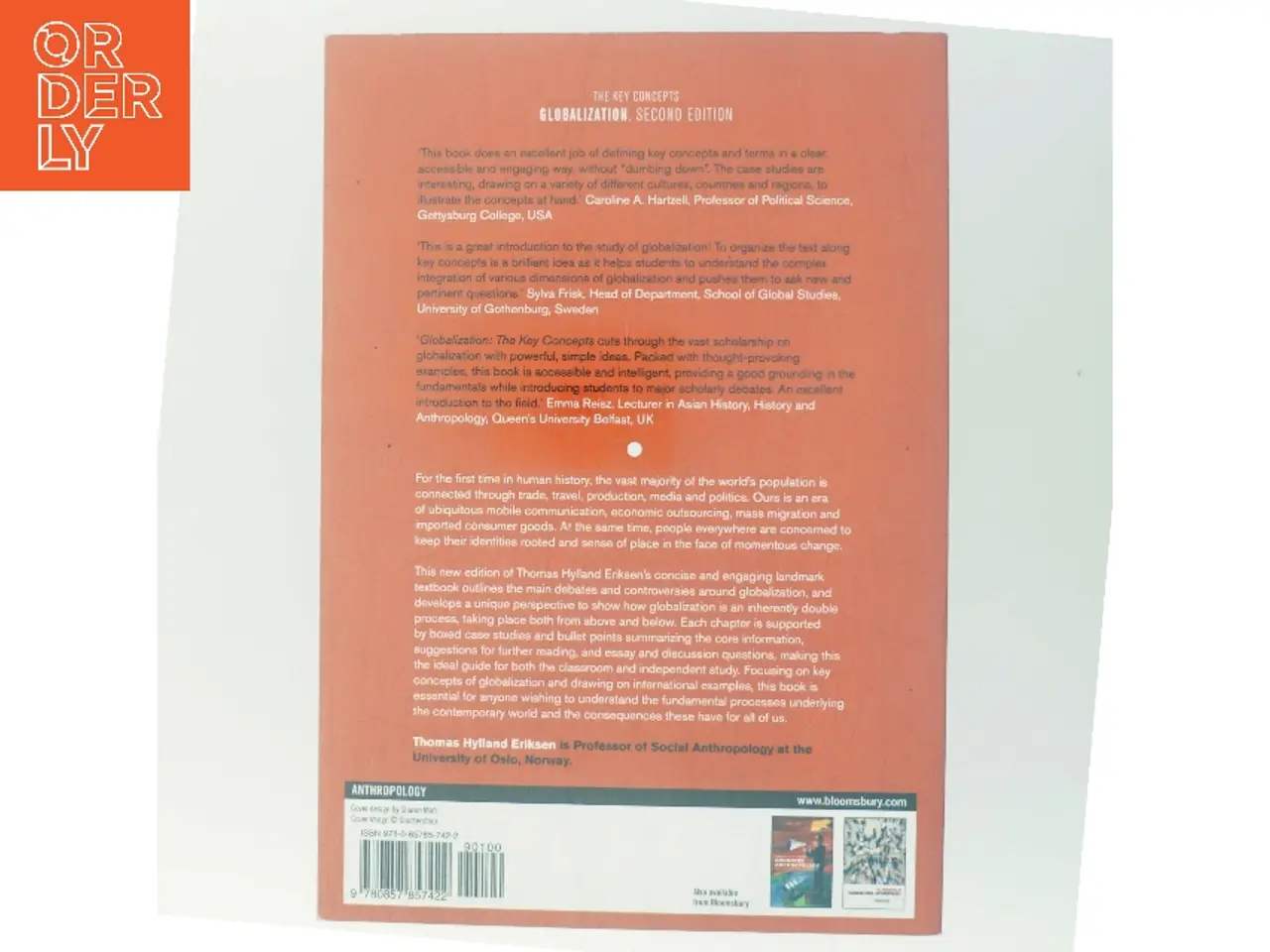 Billede 3 - Globalization : the key concepts af Thomas Hylland Eriksen (Bog)