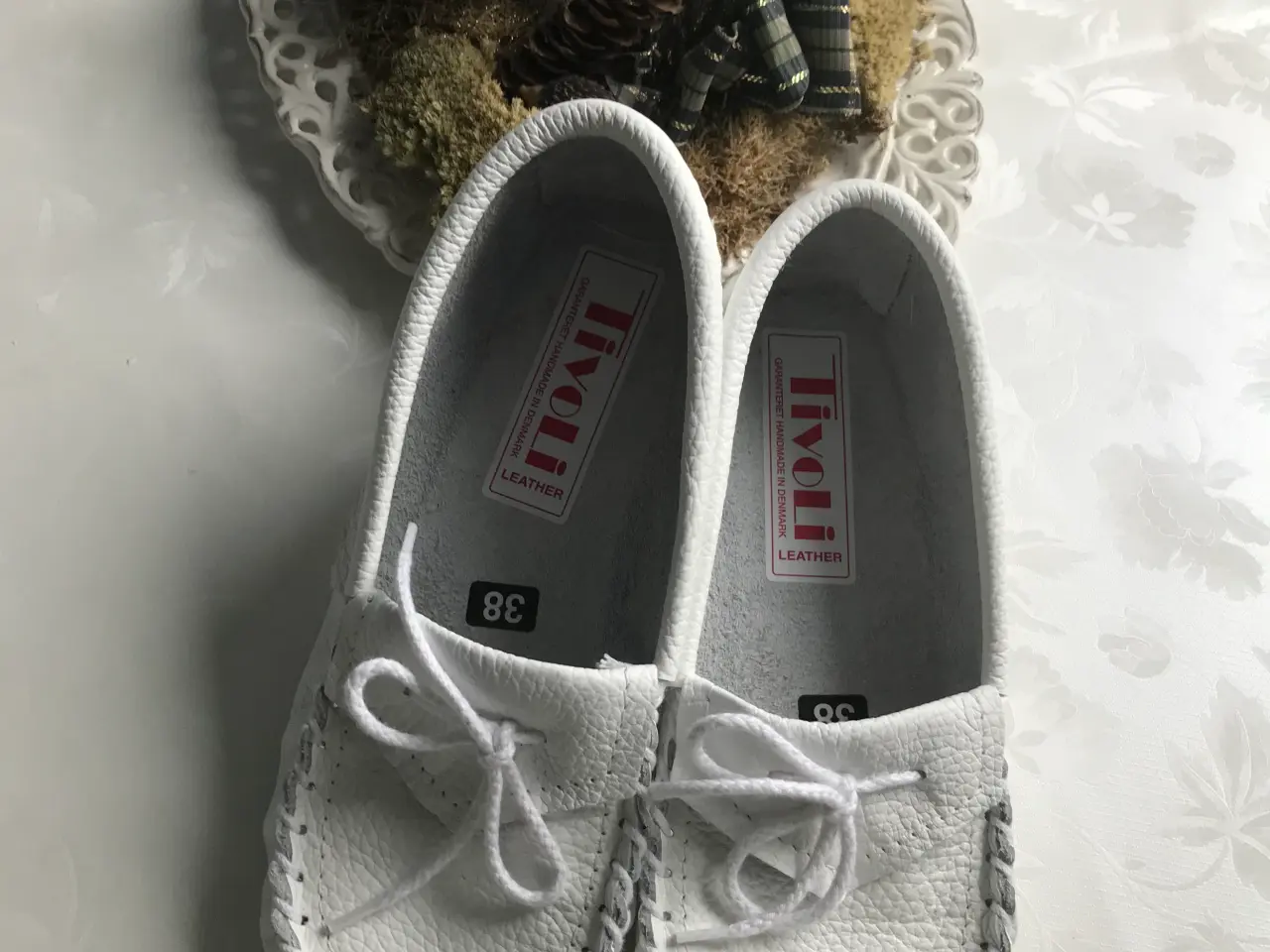 Billede 5 - Håndlavede danske skind moccasiner