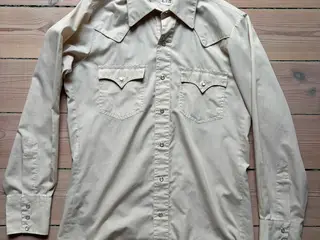 Retro Karman westernskjorte med trykknapper