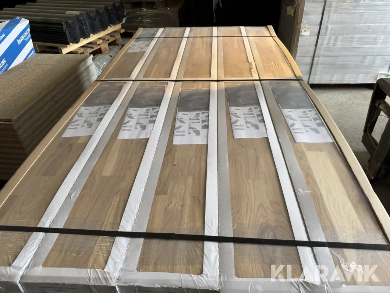 Billede 2 - Gulv Moland Parket Living Eg UV-matlak, hvid  127,2m2