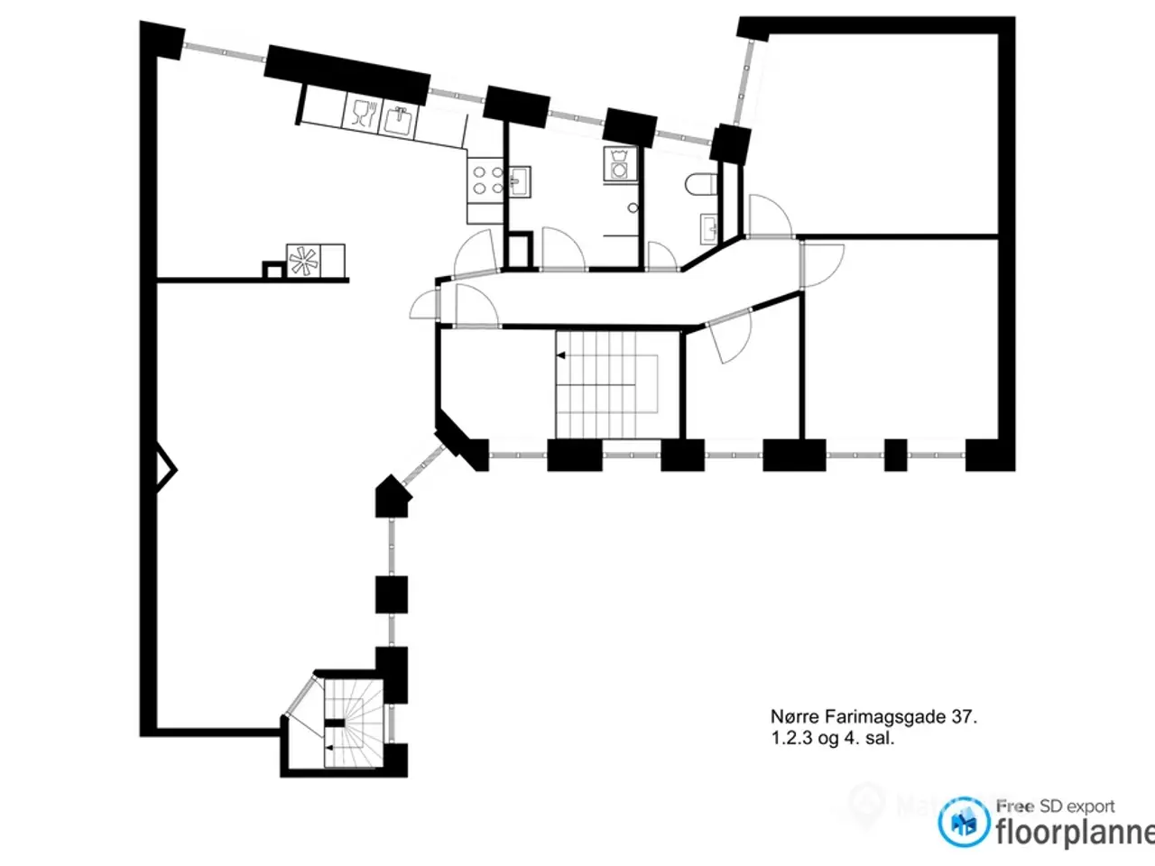 Billede 13 - Kontor på Nørre Farimagsgade 37. 4. sal