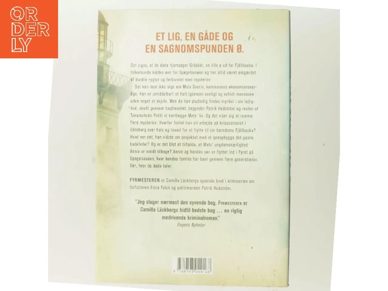 Billede 3 - Fyrmesteren : kriminalroman af Camilla Läckberg (Bog)